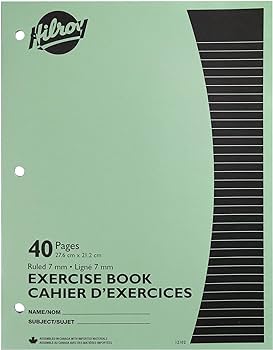 Cahier Canada, 40 pages, Vert