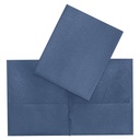 Pocket Folder, Cardboard, Blue