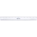 Clear Flexible Plastic Ruler (30 cm - 12 inches)