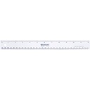 Clear Flexible Plastic Ruler (30 cm - 12 inches)