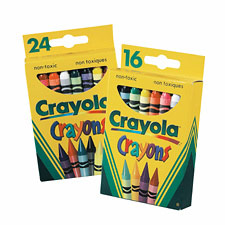 Crayola Wax Crayons (Box of 16)