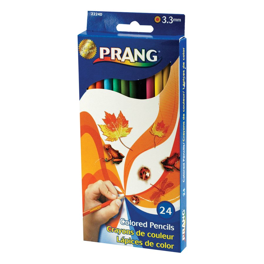 Crayons de couleur Prang (boîte de 24)