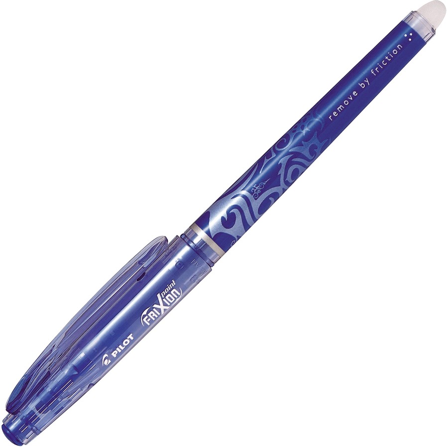 Stylo à bille roulante effaçable, 0.5, Bleu