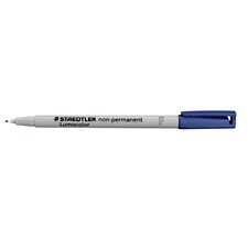 Lumocolor Marker Non-permanent, Fine Point, Blue