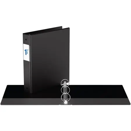Binder with pockets, 1.5 inches, Black