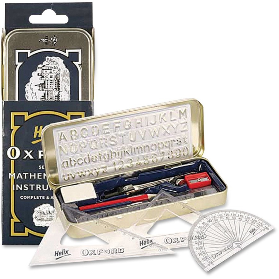 [218115] Oxford Helix Geometry Set, 10-piece