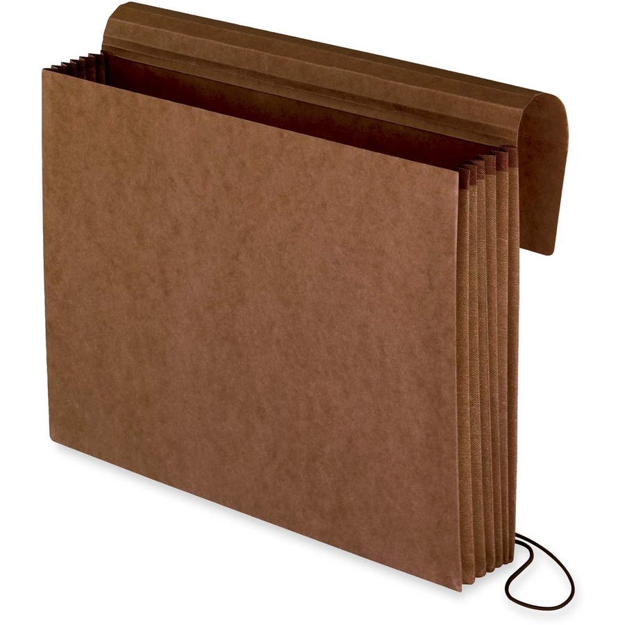 Cardboard Expanding File with flap, 1 compartment. Exp. 5-1/4 in (1,200 sheets), letter size
