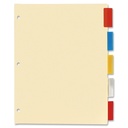 5 Tab Dividers, Assorted Colors