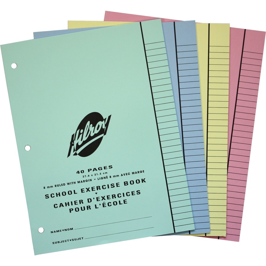[225268] Cahier Hilroy 11-175, Ligné 8 mm, 40 pages