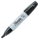 Chisel Tip Permanent Marker, Black