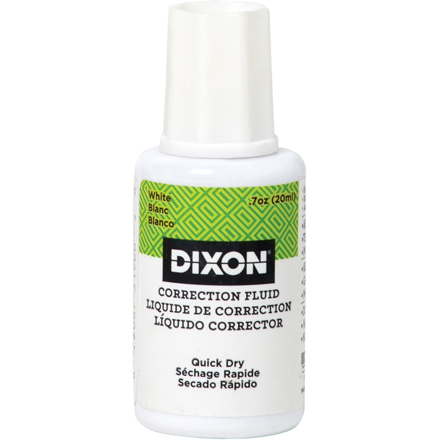 Correction Fluid, Ultra White, 20 ml