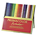 Crayons de couleur «Prismacolor Scholar» (Boîte de 24)