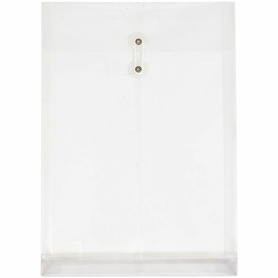 [301838] Translucent Plastic Envelope, 10" X 14-1/2", Clear