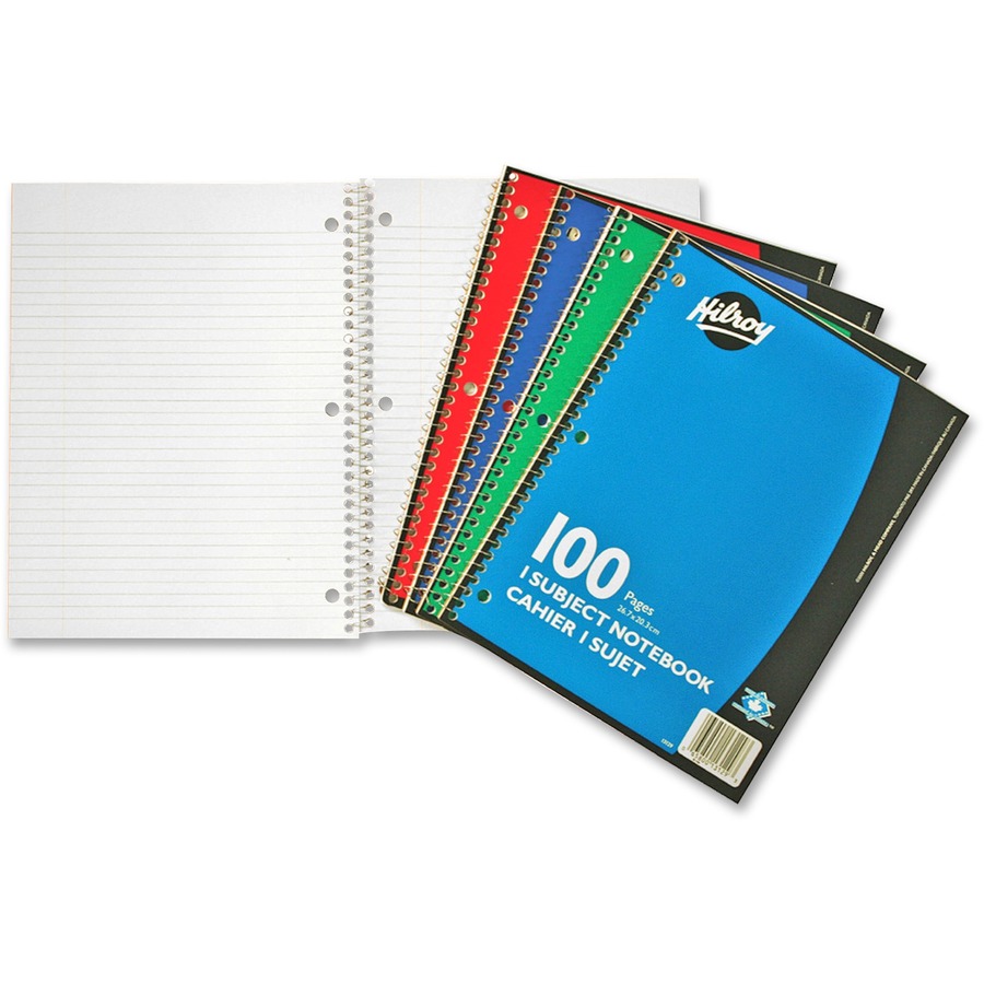 [318006] Cahier à reliure spirale, 100 pages