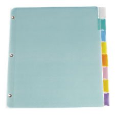 Oxford Poly Tab Dividers (Pack of 5)