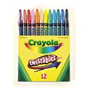 Twistable Wax Crayons (Box of 12)