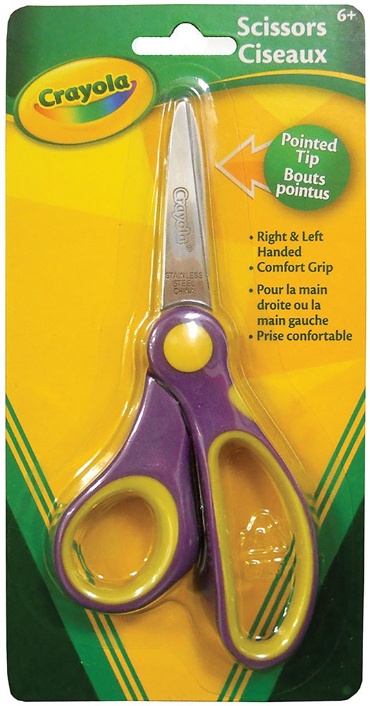 Ciseaux Crayola, 5-1/2", Bouts pointus