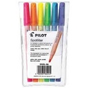 Spoliter Highlighters, Ass. Colors (6 col. yellow, pink, orange, green, blue, purple)