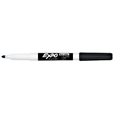 Expo Dry Erasable Marker, Fine Point, Black