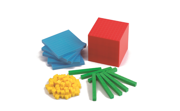[B15] Base 10 - Classroom Set, 121 pieces