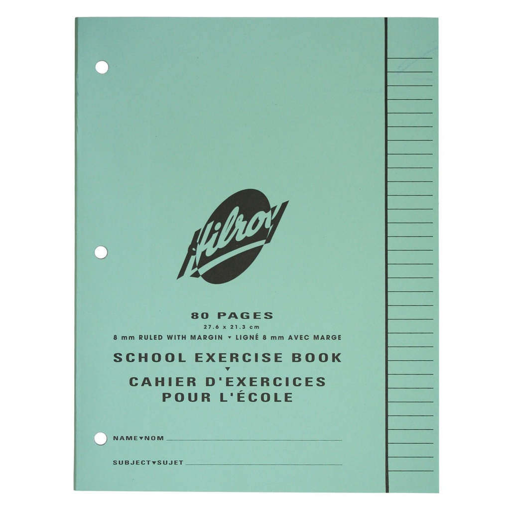 Cahier Canada, 80 pages, Vert