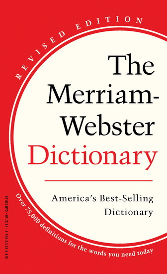 [9780877790952] Dictionnaire unilingue anglais, The Merriam Webster Dictionary (9780877790952)