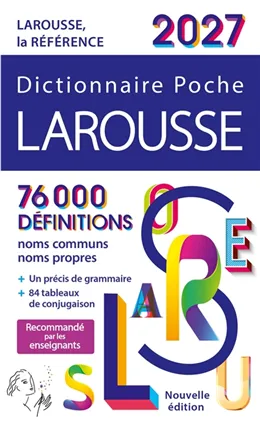 [9782036068858] Dictionnaire Larousse Français, Format poche 2027