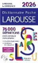 Dictionnaire Larousse Français, Format poche 2026