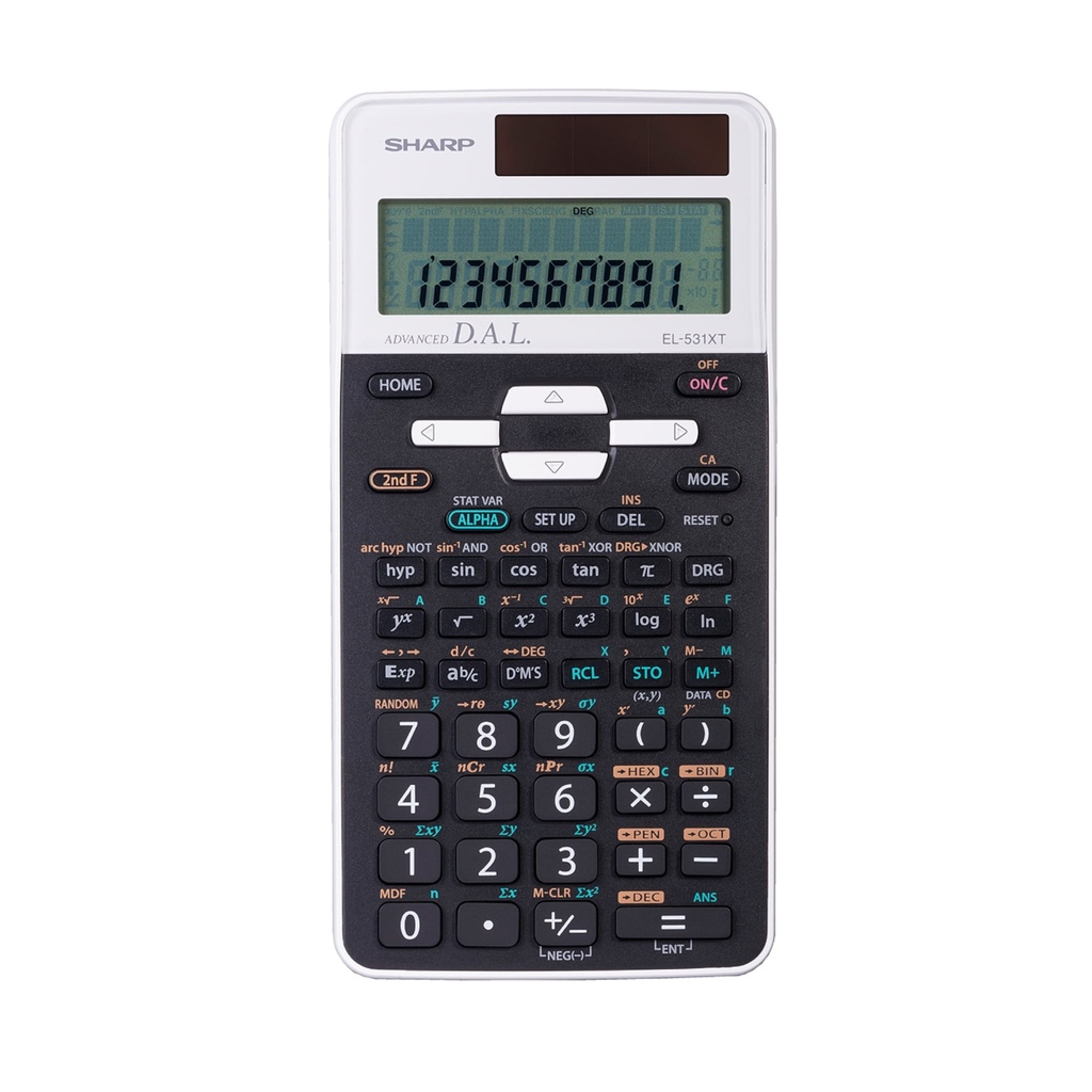 [430660] Calculatrice scientifique Sharp EL-531 XB-WH