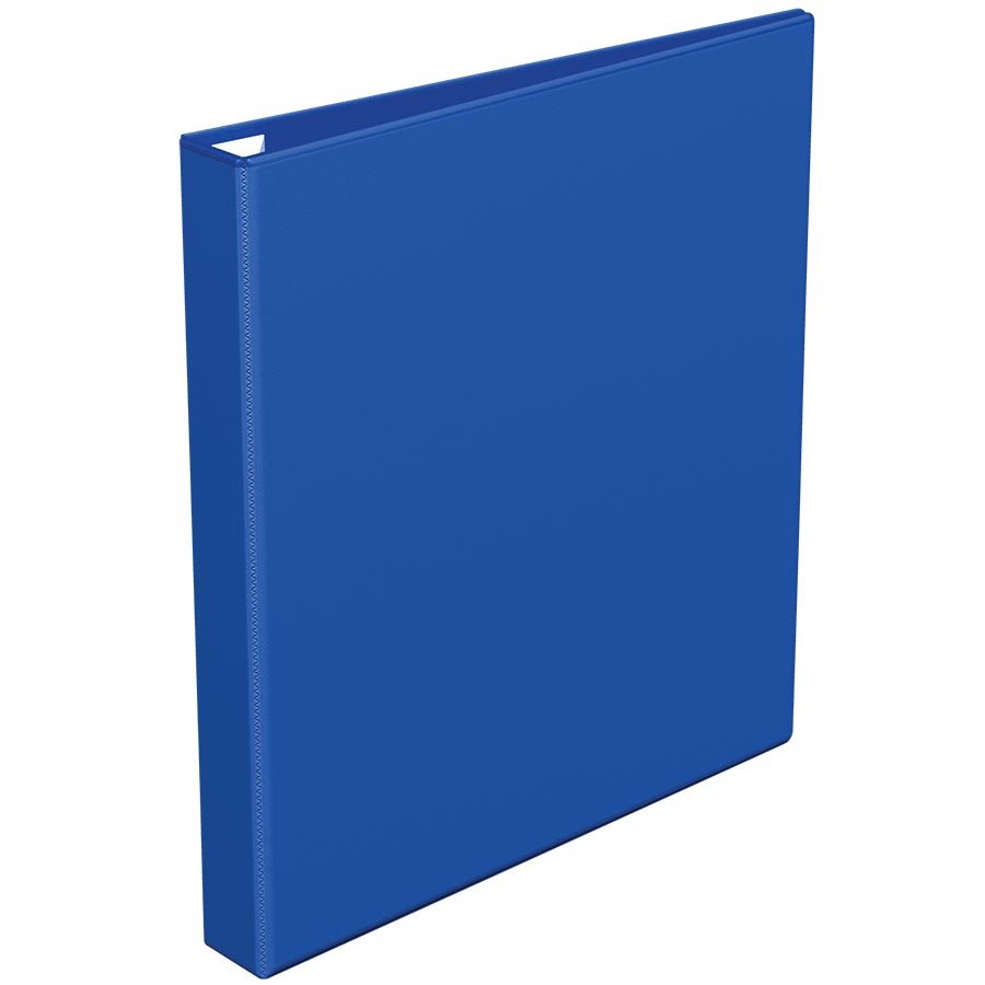 One Touch™ Heavy Duty Binder, 1 in, D rings, Blue