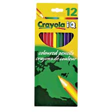 Crayons de couleur «Crayola» (Boîte de 12)