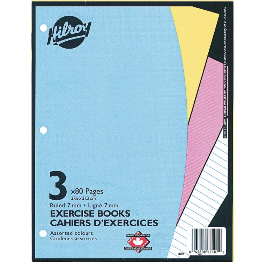 [473462] Canada Notebook, 80 pages (pkg of 3)