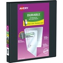 Durable View Binder, 1 in, Black