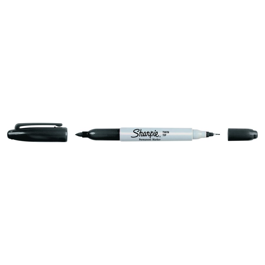 Marqueur permanent «Sharpie», Double pointe