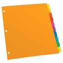 10 Poly Tad Dividers, Assorted Colors