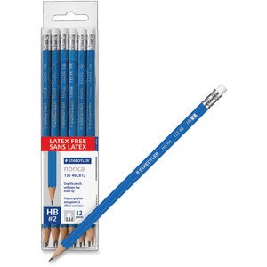 [718742] Staedtler Norica Pencils HB 2 (pkg 12 pre-sharpened)