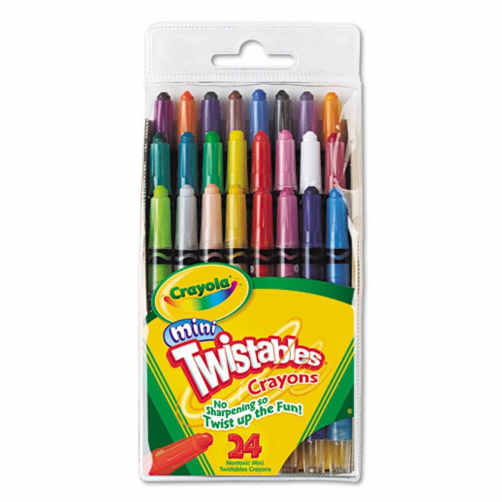 Crayola Twistable Mini Crayons (Box of 24)