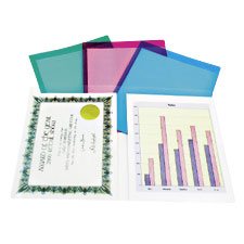 Plastic Pocket Folder, Clear