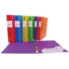 Flexible Binder, 1-1/2", Assorted Colors