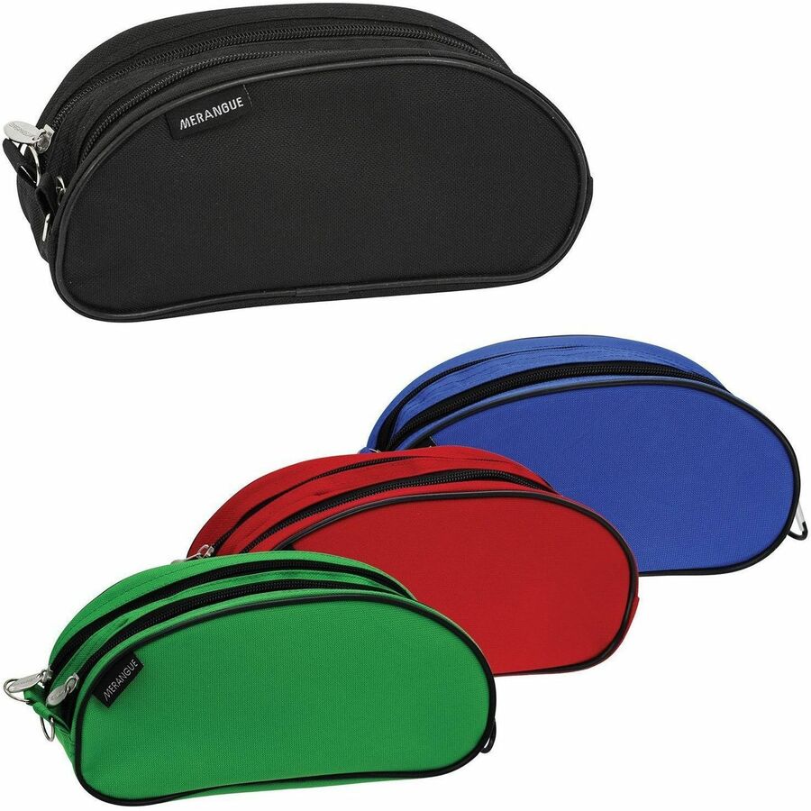 [835517] 2-Compartement Pencil Case, Assorted Colors