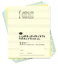 Cahier d'exercice Écolo #22, Ligné 7 mm (32 pages), Ivoire