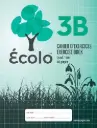 Écolo Quadruled Notebook EC3B, 1 cm, 3 holes, 40 pages