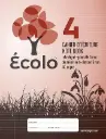 Cahier d'écriture Écolo #4, Interligné et pointillé 5 mm, 3 trous, 40 pages