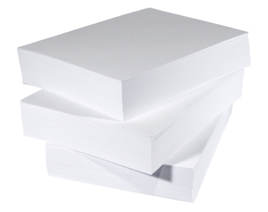 Loose leaf sheets, plain, no holes (Pkg 50)