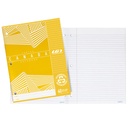 Louis Garneau Notebook, Lined, 40 pages, Yellow