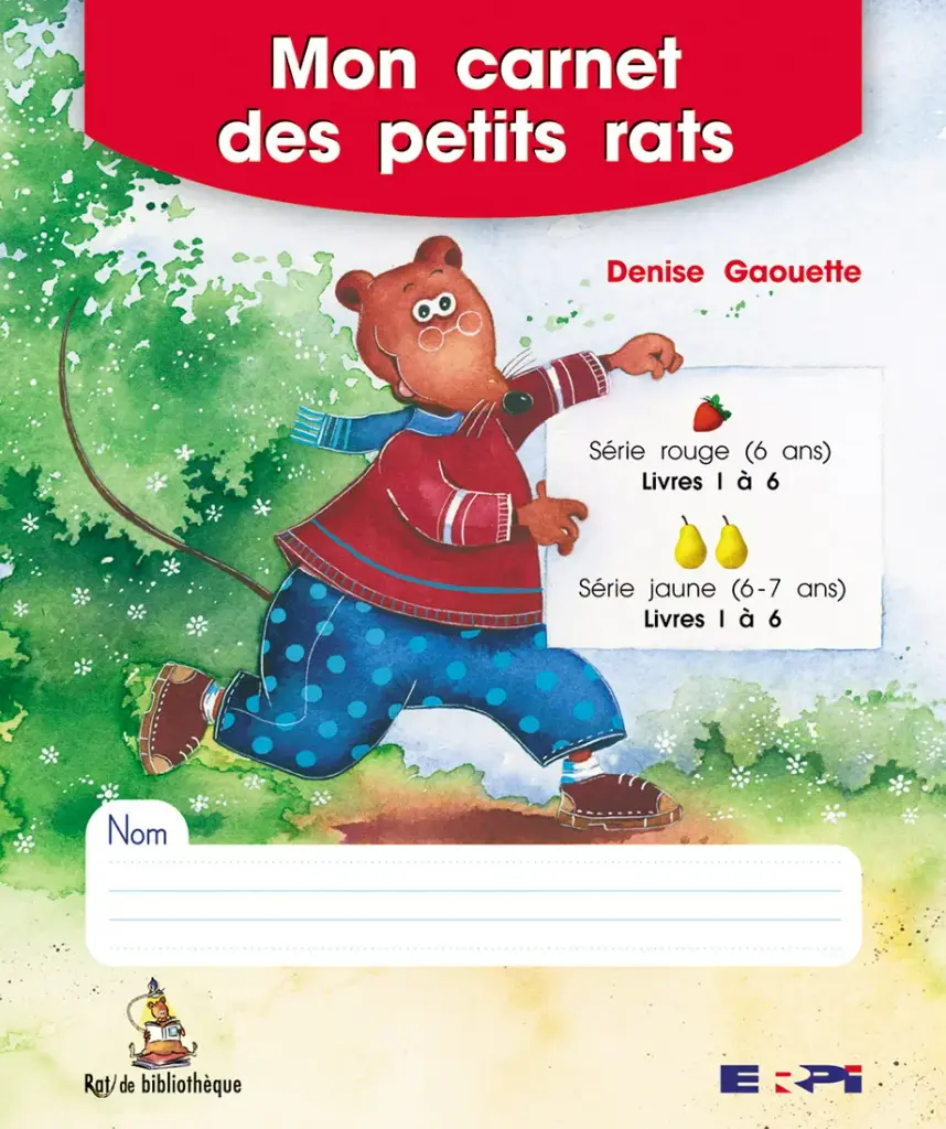 [LV17100] Mon carnet des petits rats 1 (livrets 1 à 6 - séries rouge et jaune) (9782761318334)