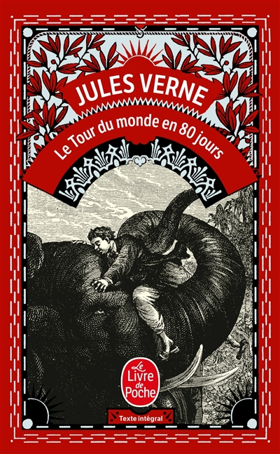 Novel: Le tour du monde en 80 jours, Jules Verne (9782253012696)