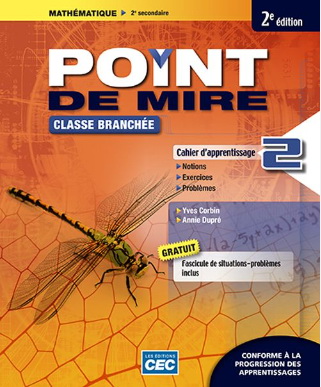 [9782761791540] Point de mire 2, 2e Éd., Cahier d'apprentissage 2 + exercices interactifs - Accès étudiant, Web 1 an, Ed. CEC (ISBN : 9782761791540)