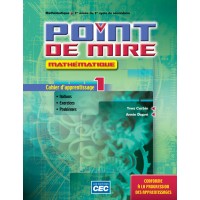 Point de mire 2, 2e Éd., Cahier d'apprentissage 2 + exercices interactifs - Accès étudiant, Web 1 an, Ed. CEC (ISBN : 9782761791540)