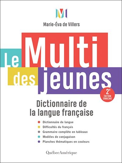 [9782764435847] Le Multi des Jeunes, Dict. de la langue française, 2e édition enrichie (9782764435847)